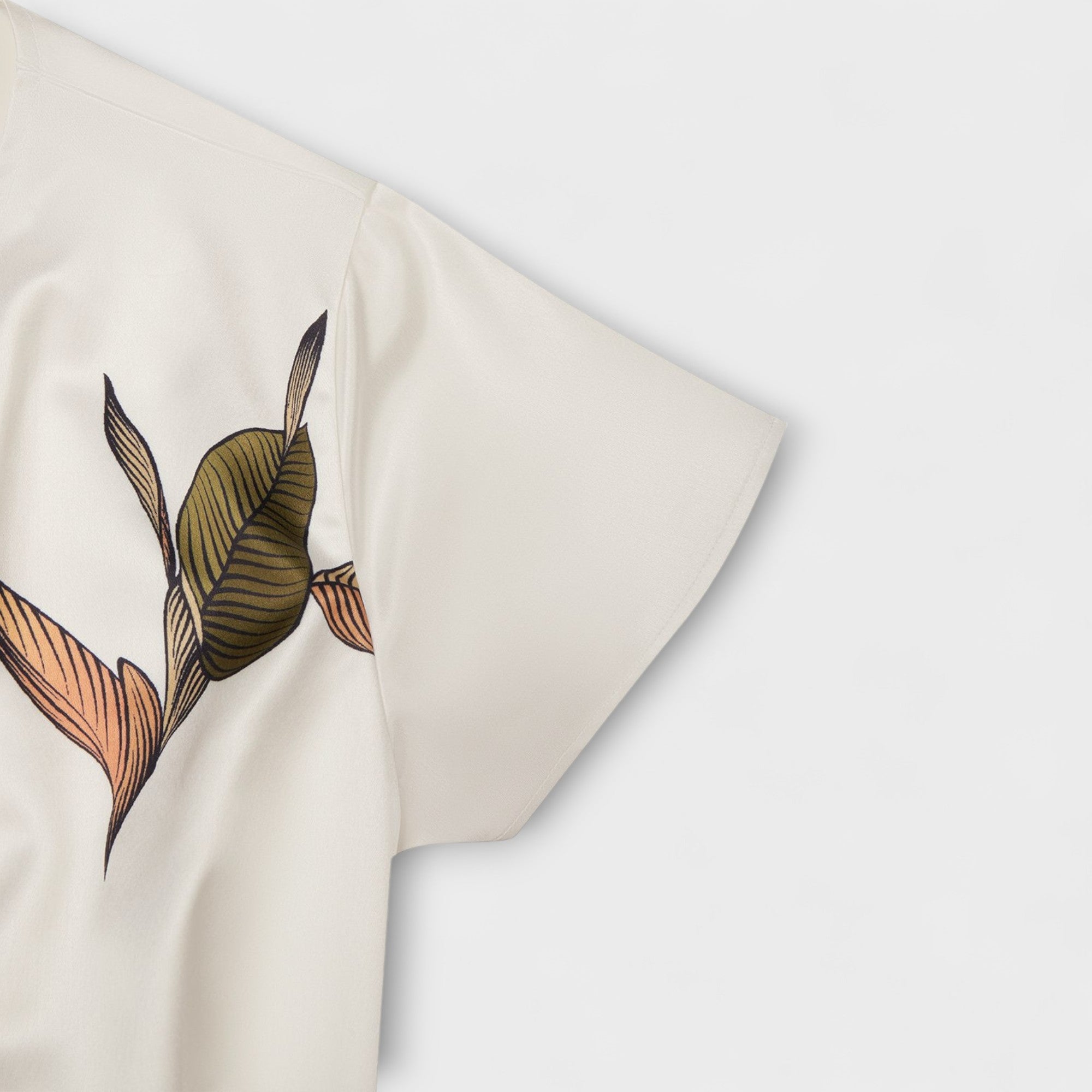 Abito avvolgente in satin