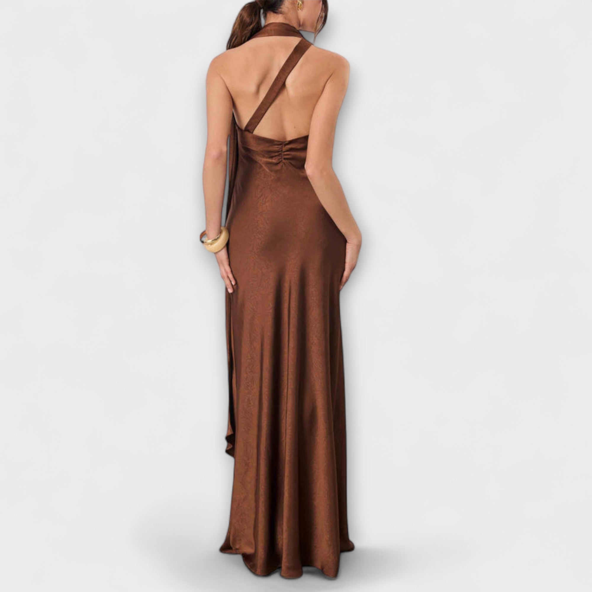 Azura - Abito Maxi Elegante in Satin