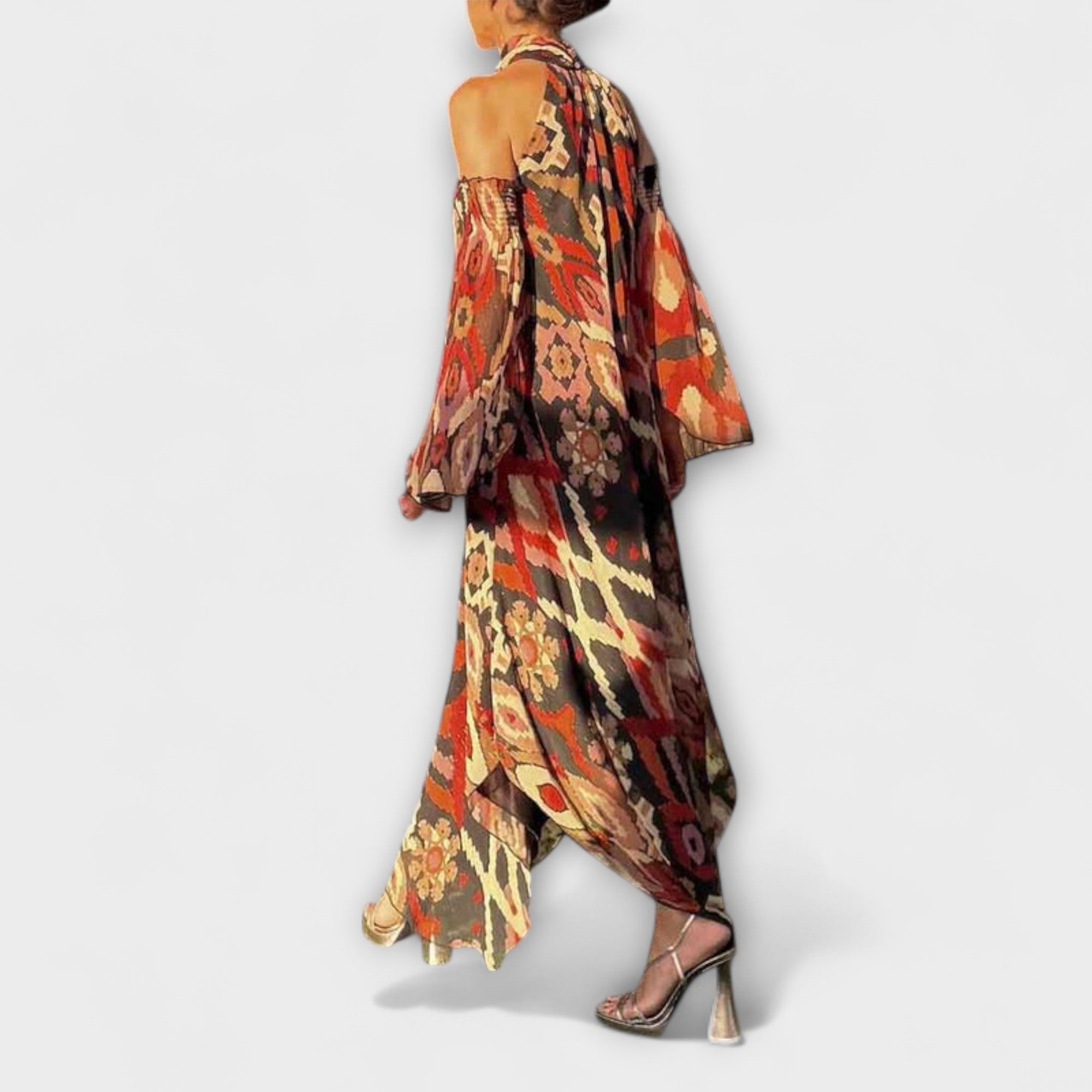 Monroe - Vestito Maxi in Stile Bohemien