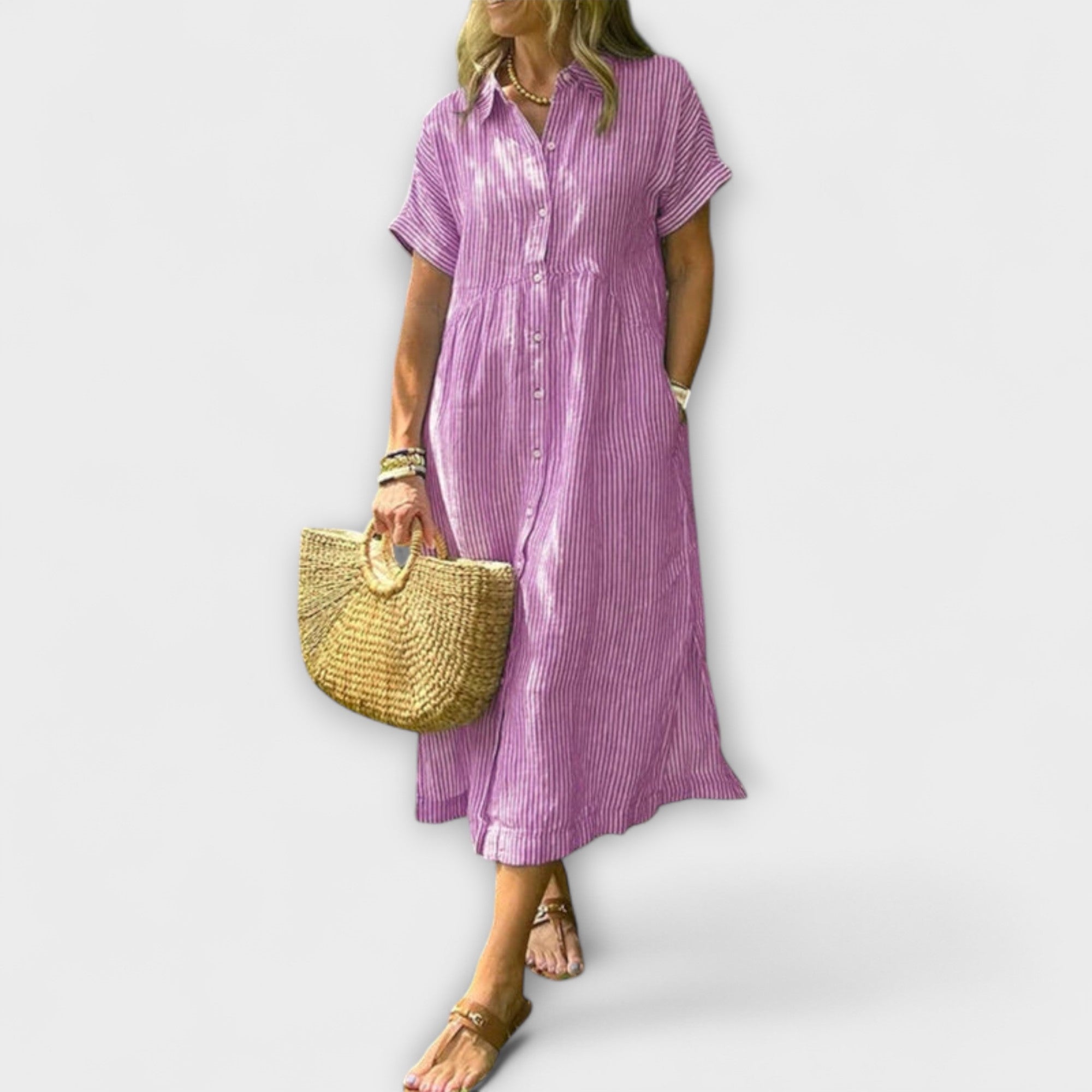 Anorea - Vestito a righe