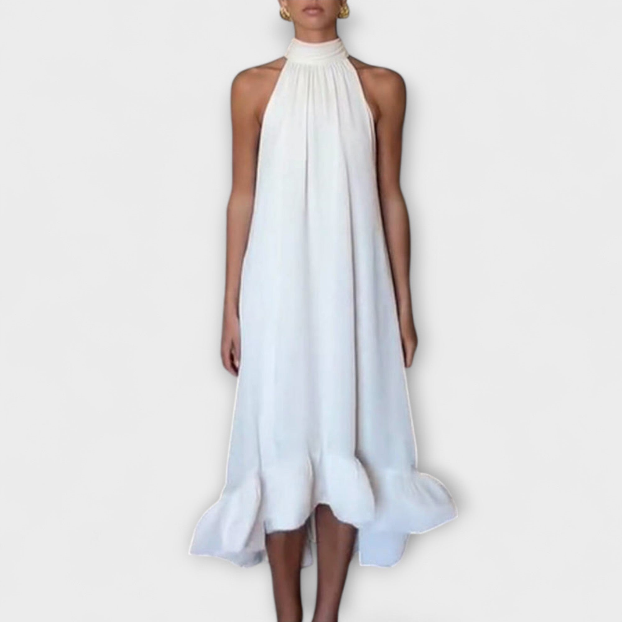 Emilia - Abito Chic con Volant