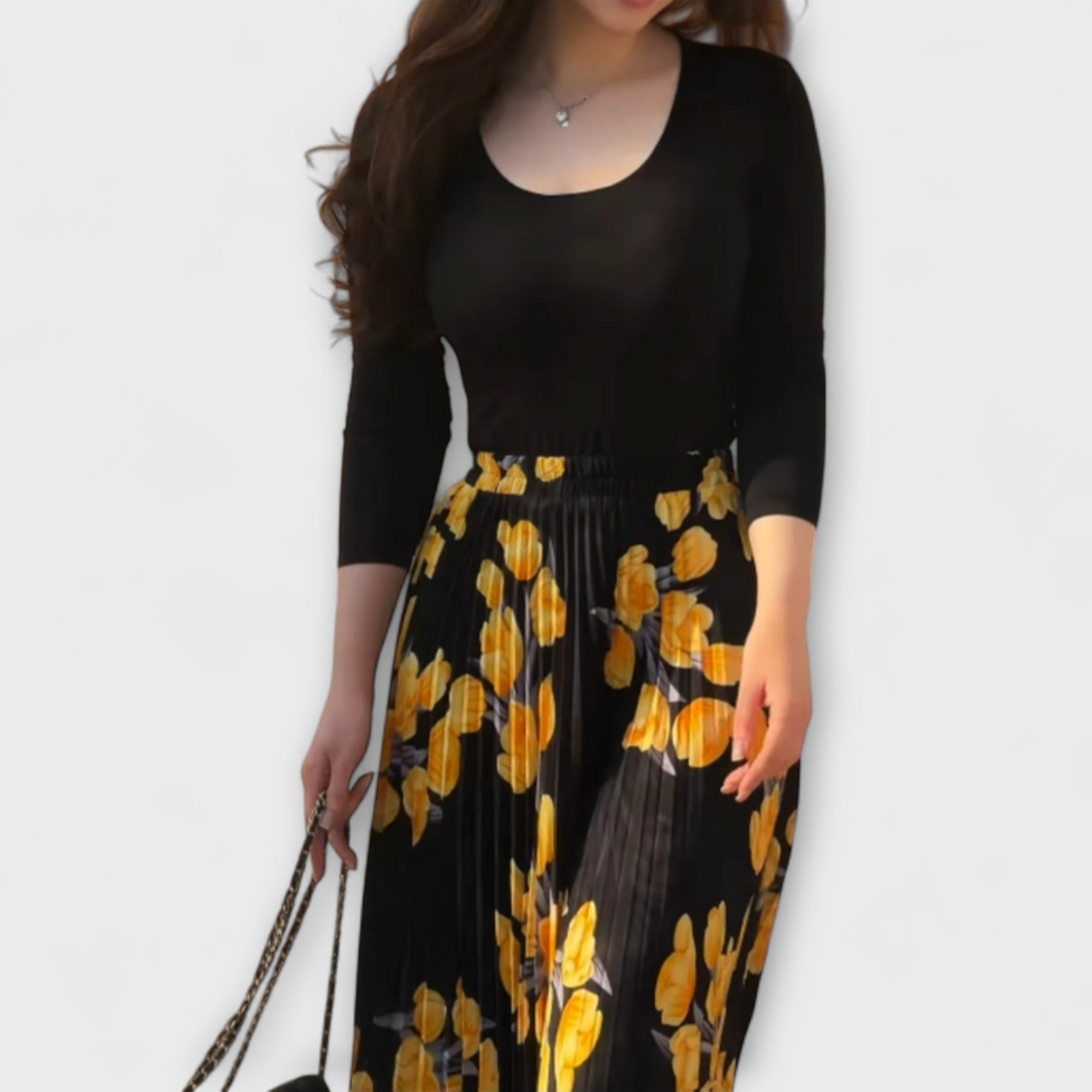 Violette - Completo Gonna Plissettata e Top