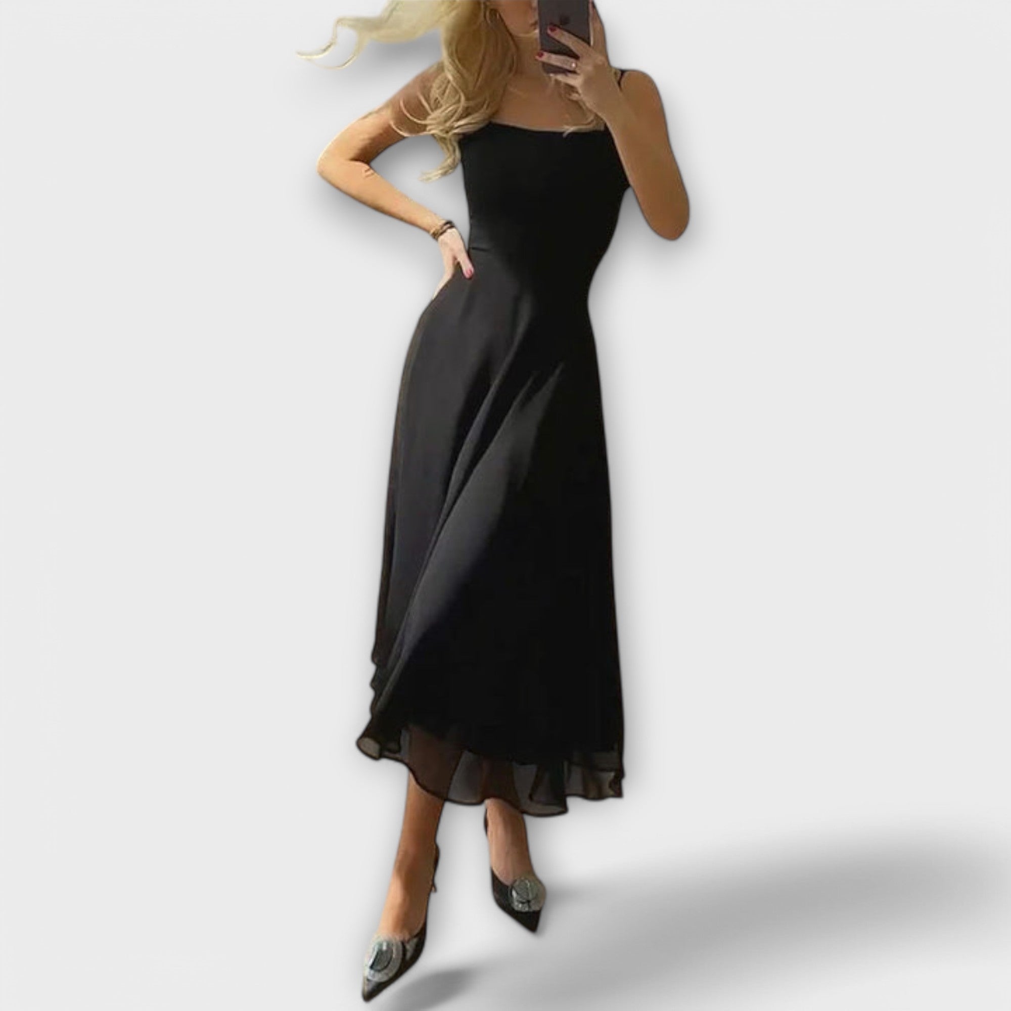 Abito Elegante Senza Maniche