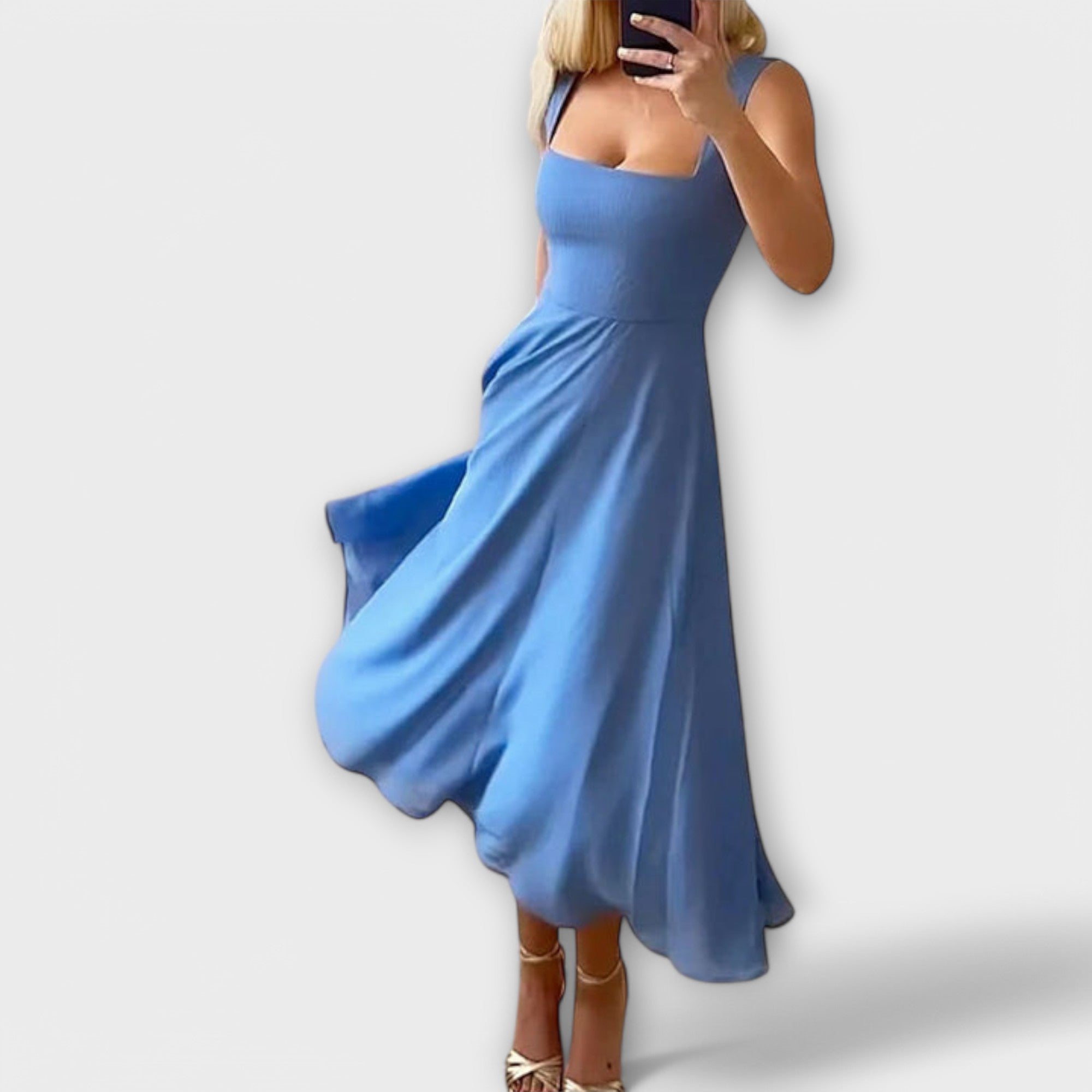 Abito Elegante Senza Maniche