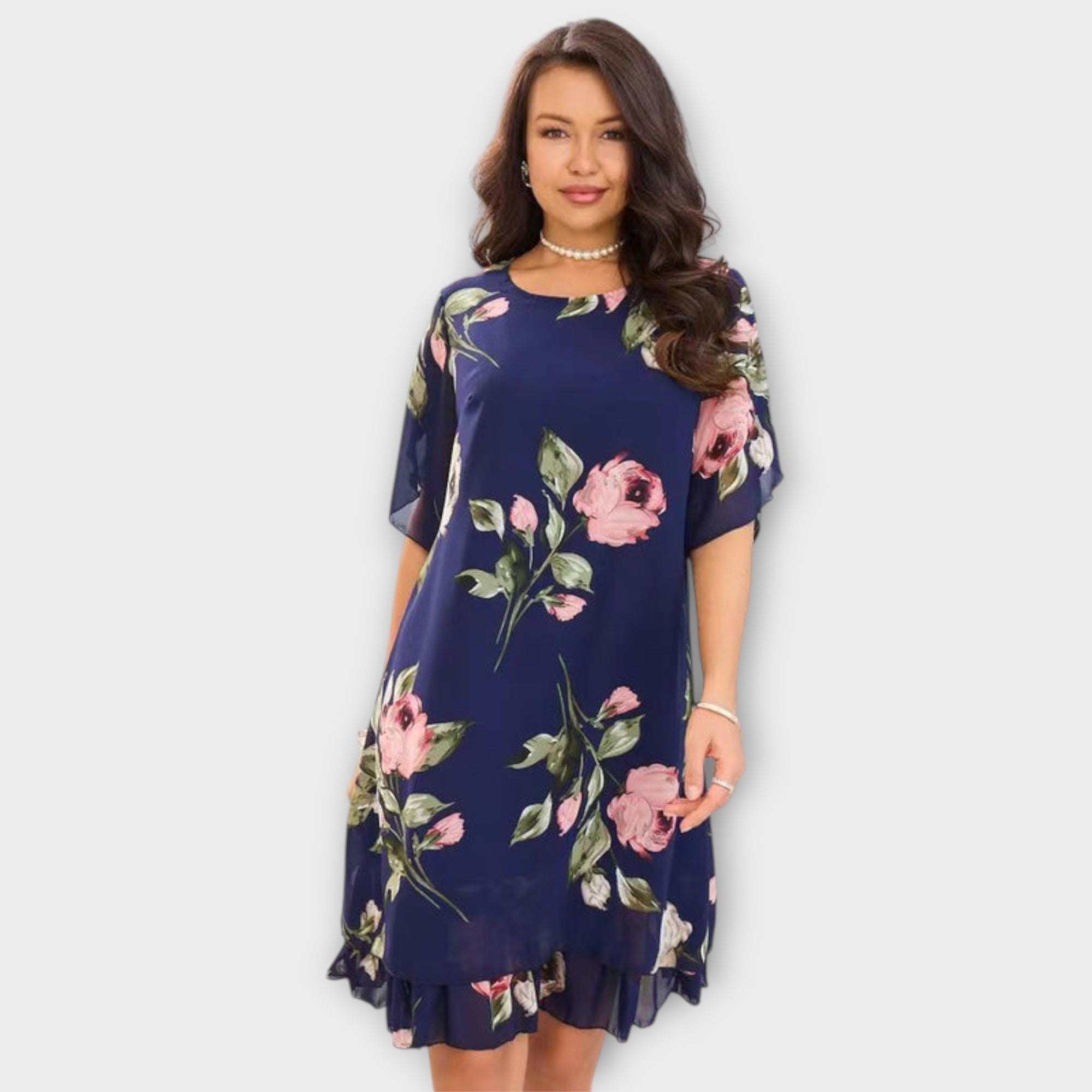 Melin - Abito Elegante in Chiffon