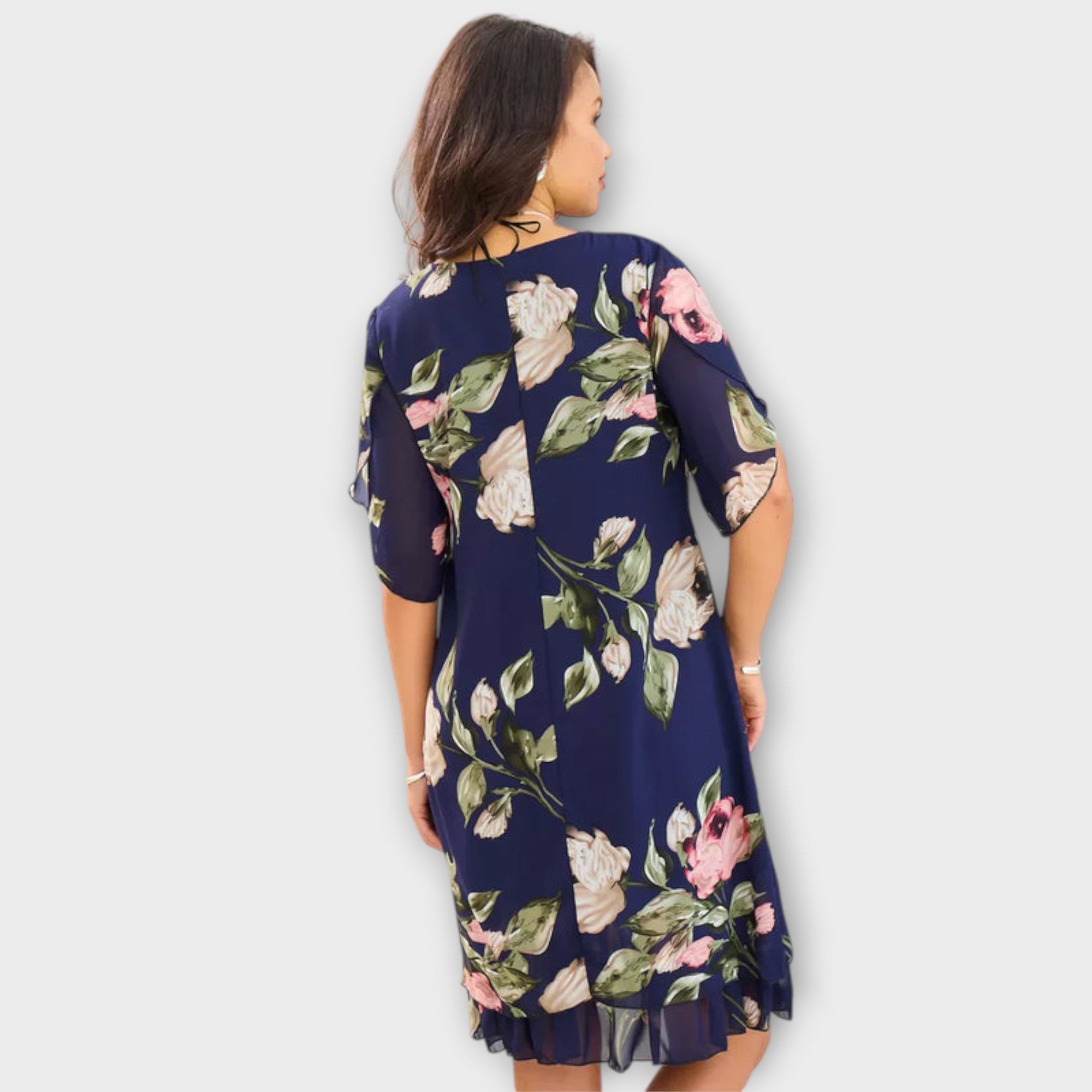 Melin - Abito Elegante in Chiffon