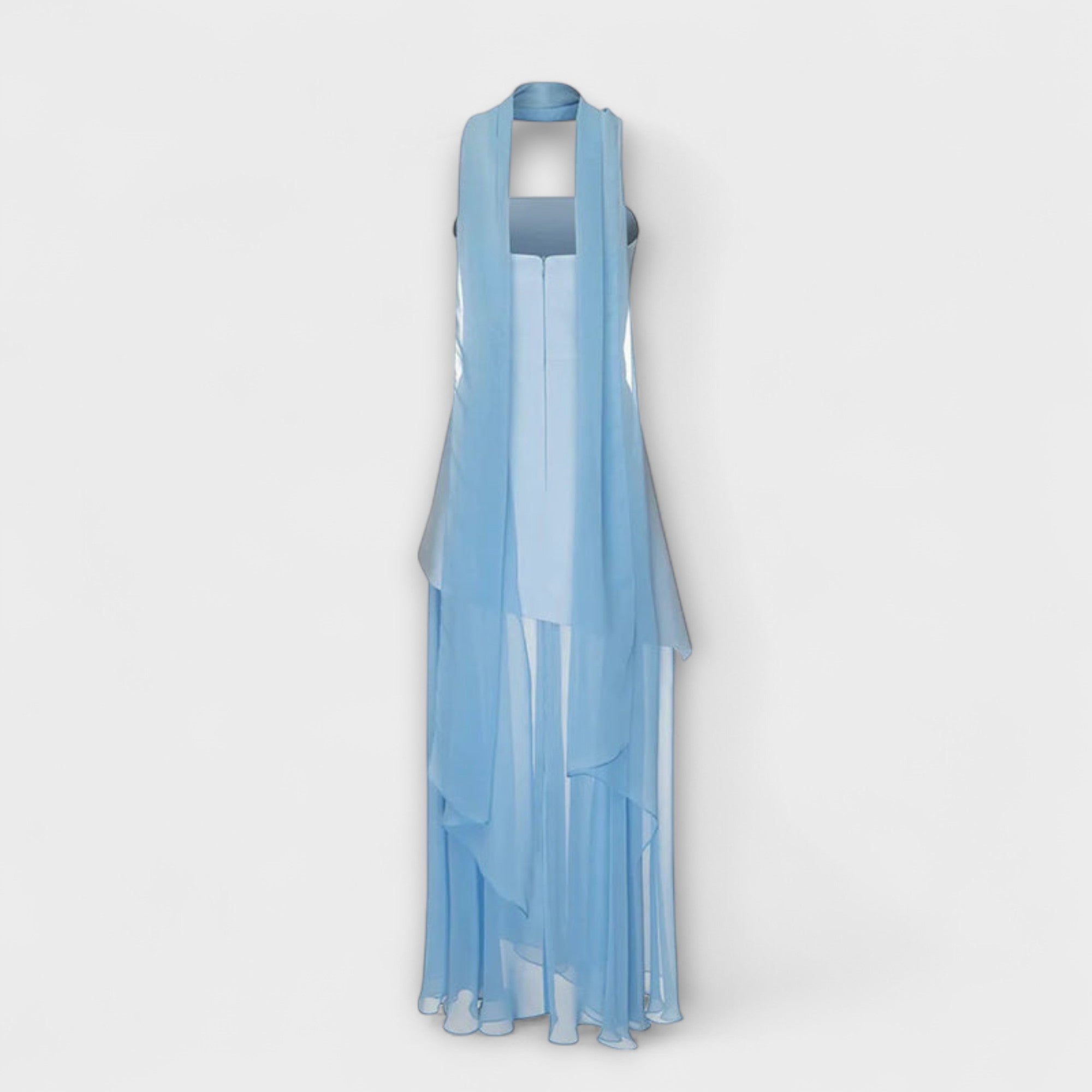 Goldie - Abito Maxi in Chiffon