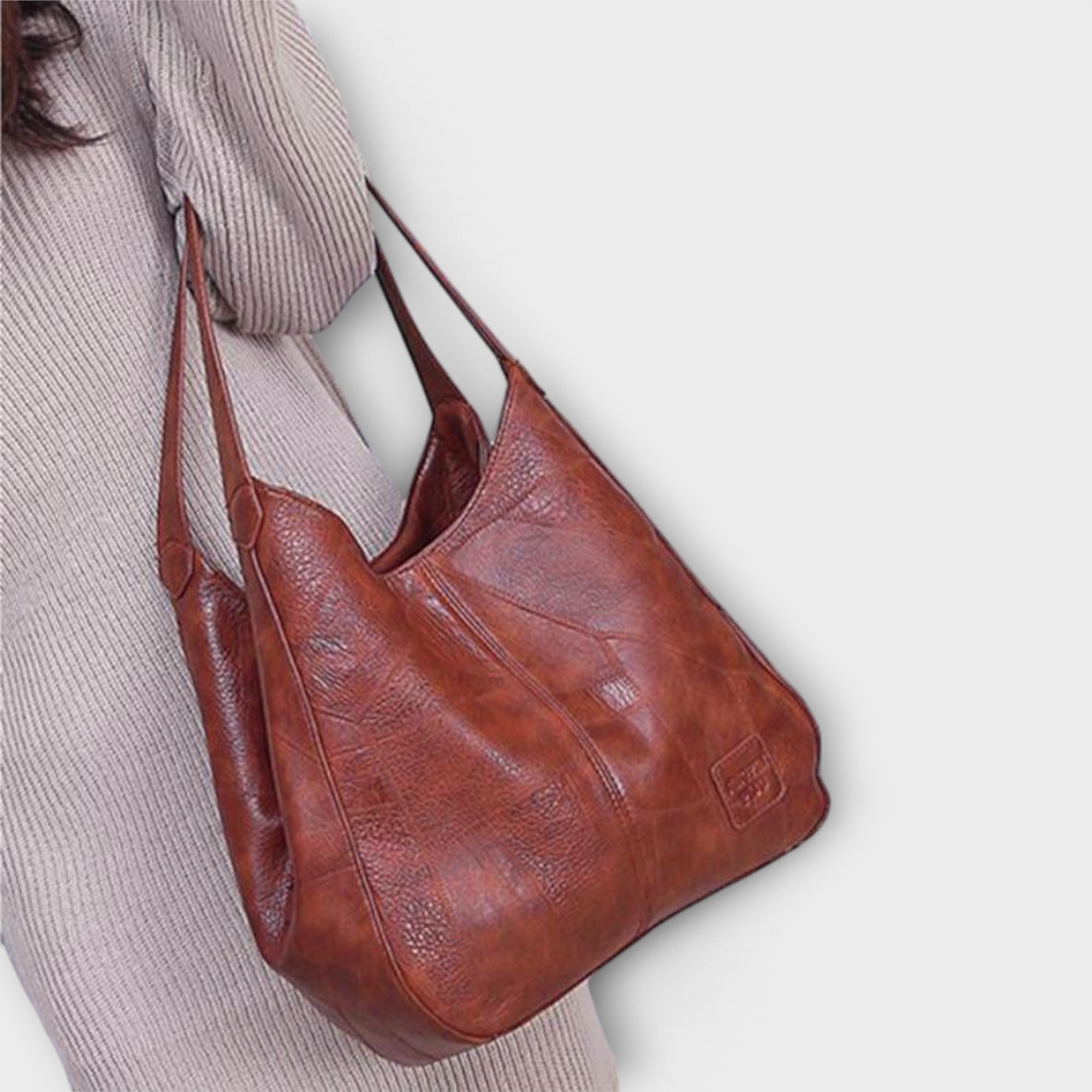 Aurellia. - Borsa in Pelle Vintage
