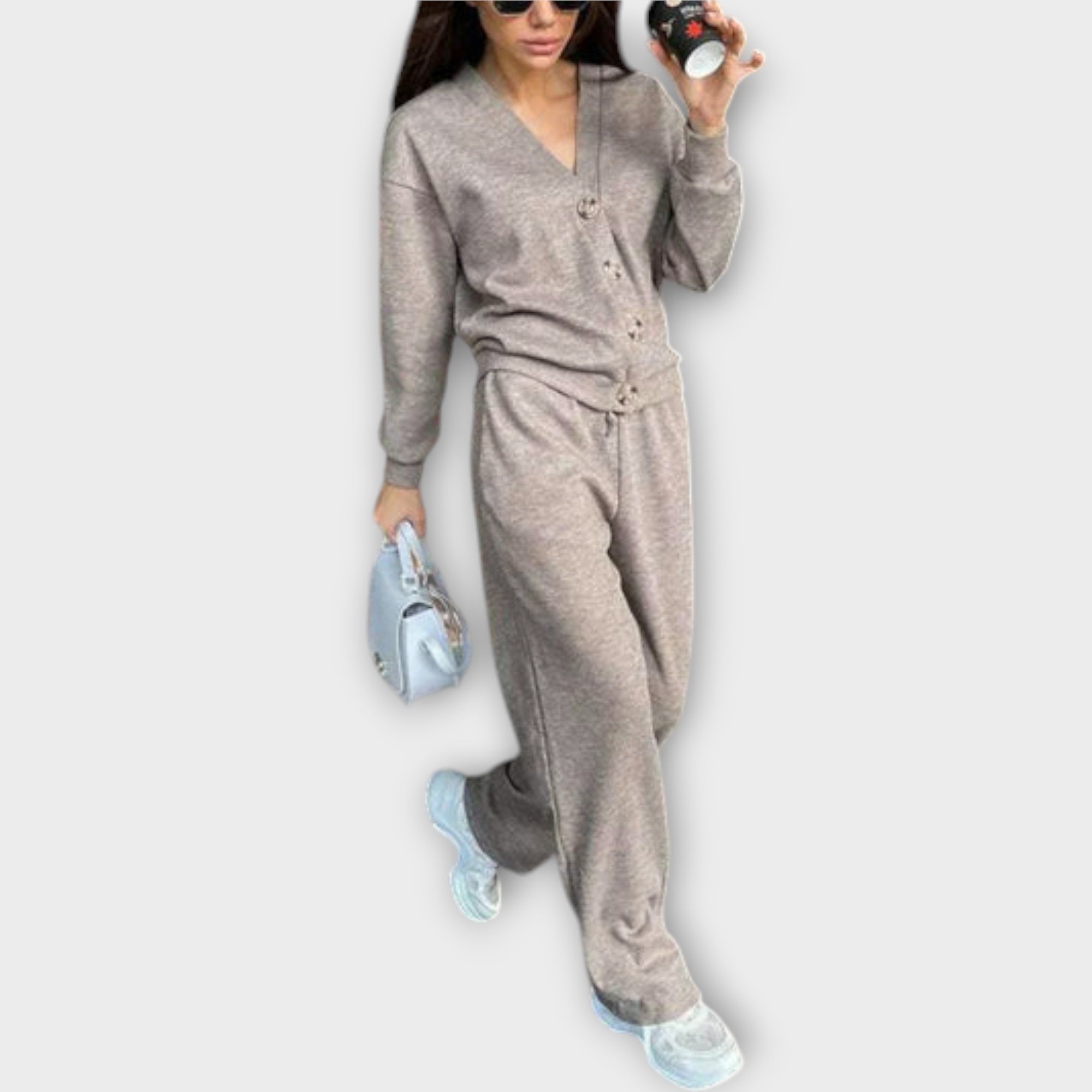 Chantal – Set Cardigan e Pantaloni