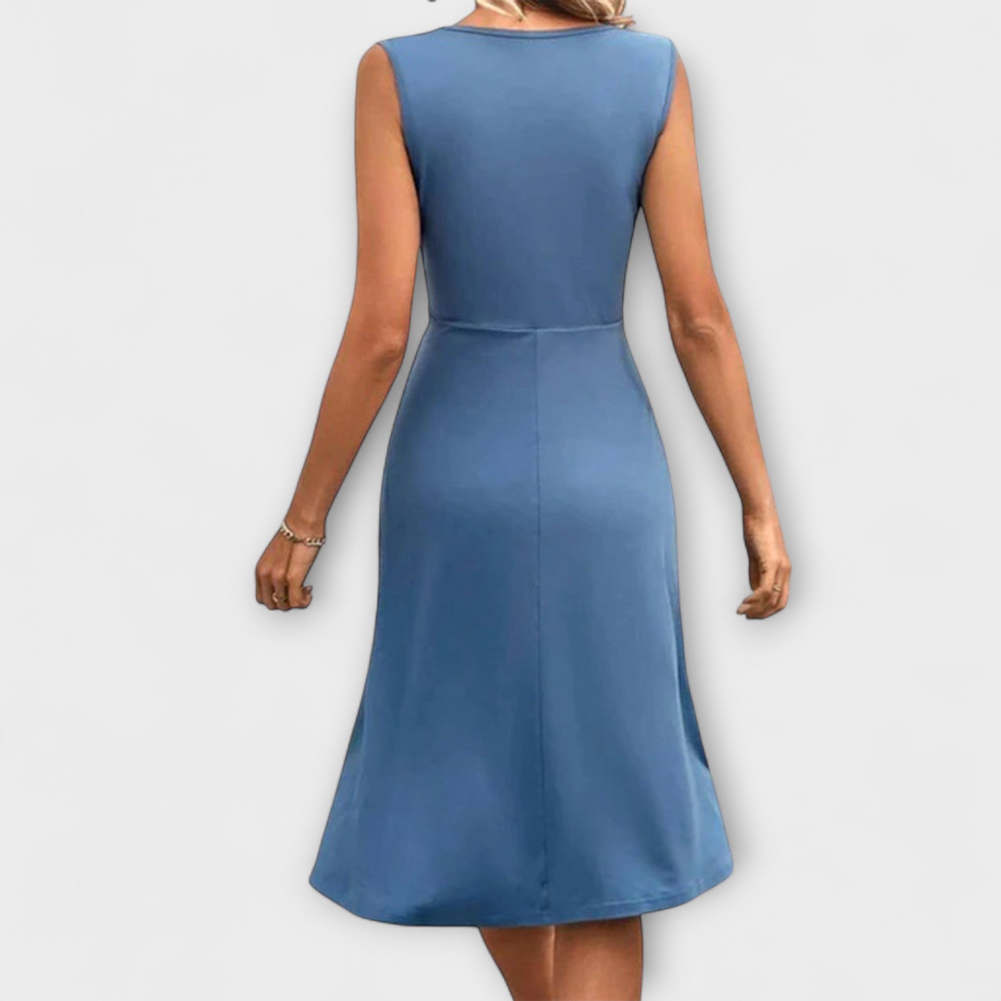 Lina - Vestito Estivo con Collo Avvolgente