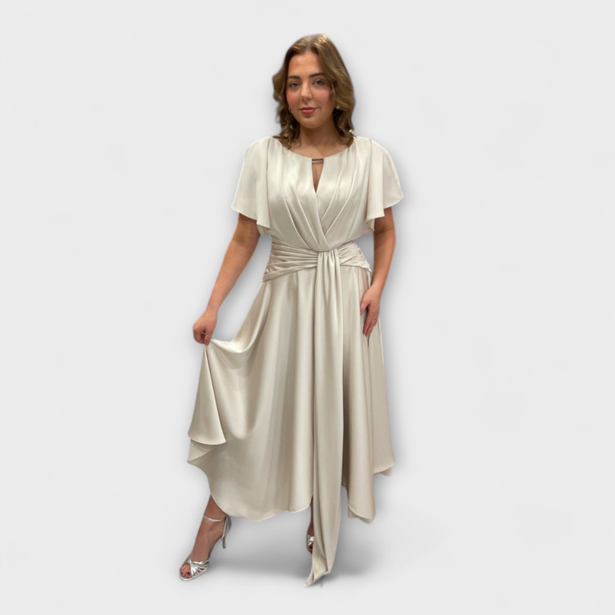 Anni – Vestito Drappeggiato Maisonel