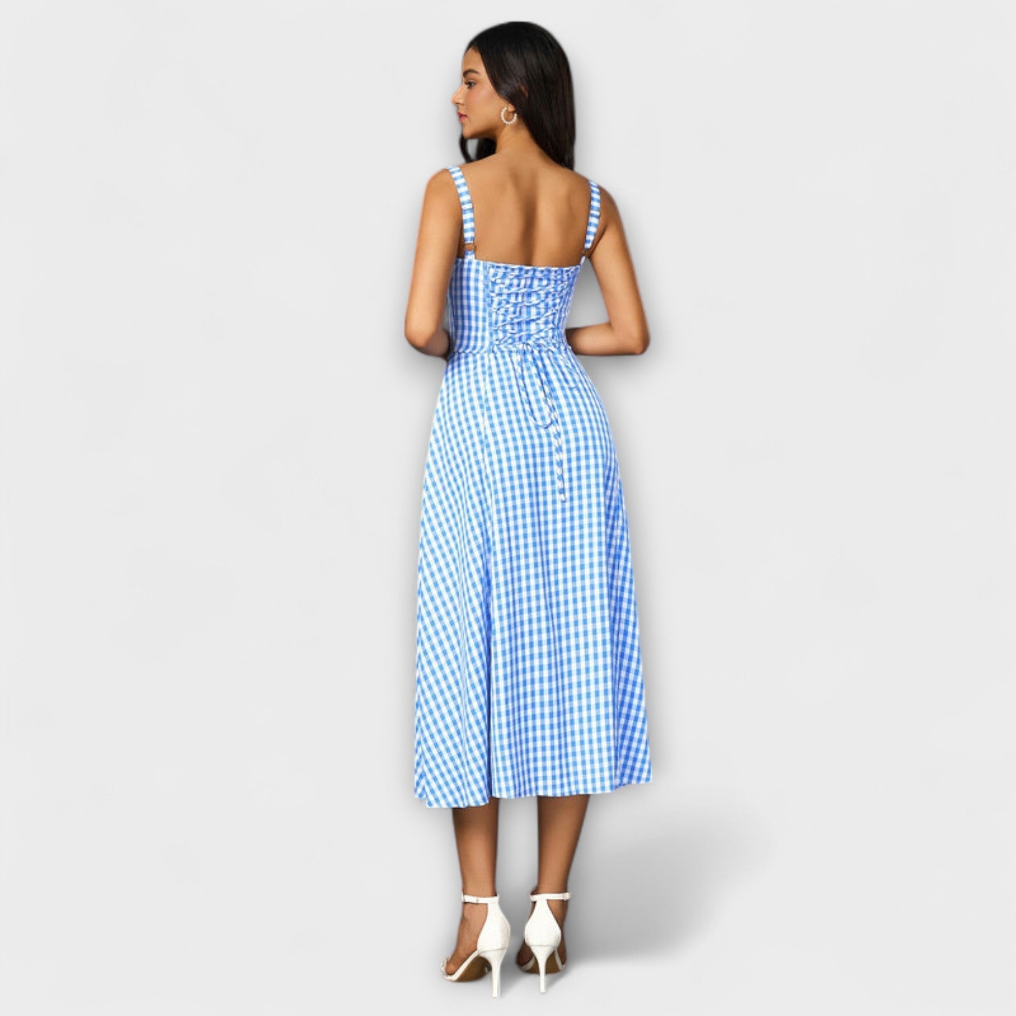 Speranza - Abito Top Ruffles con Dettaglio Fessura