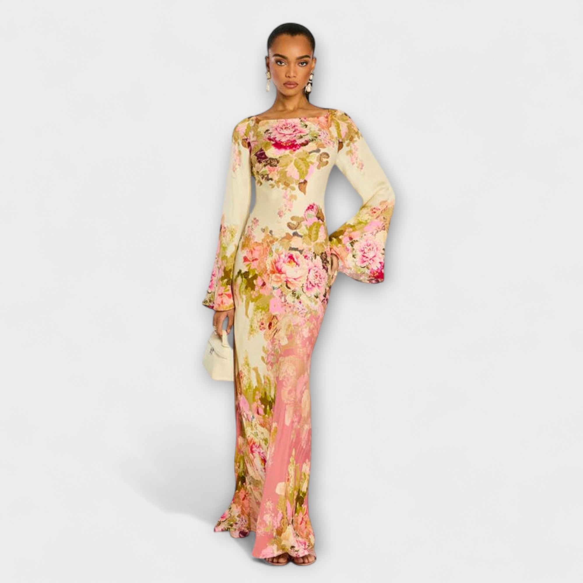 Kelly - Abito Maxi per Feste in Giardino