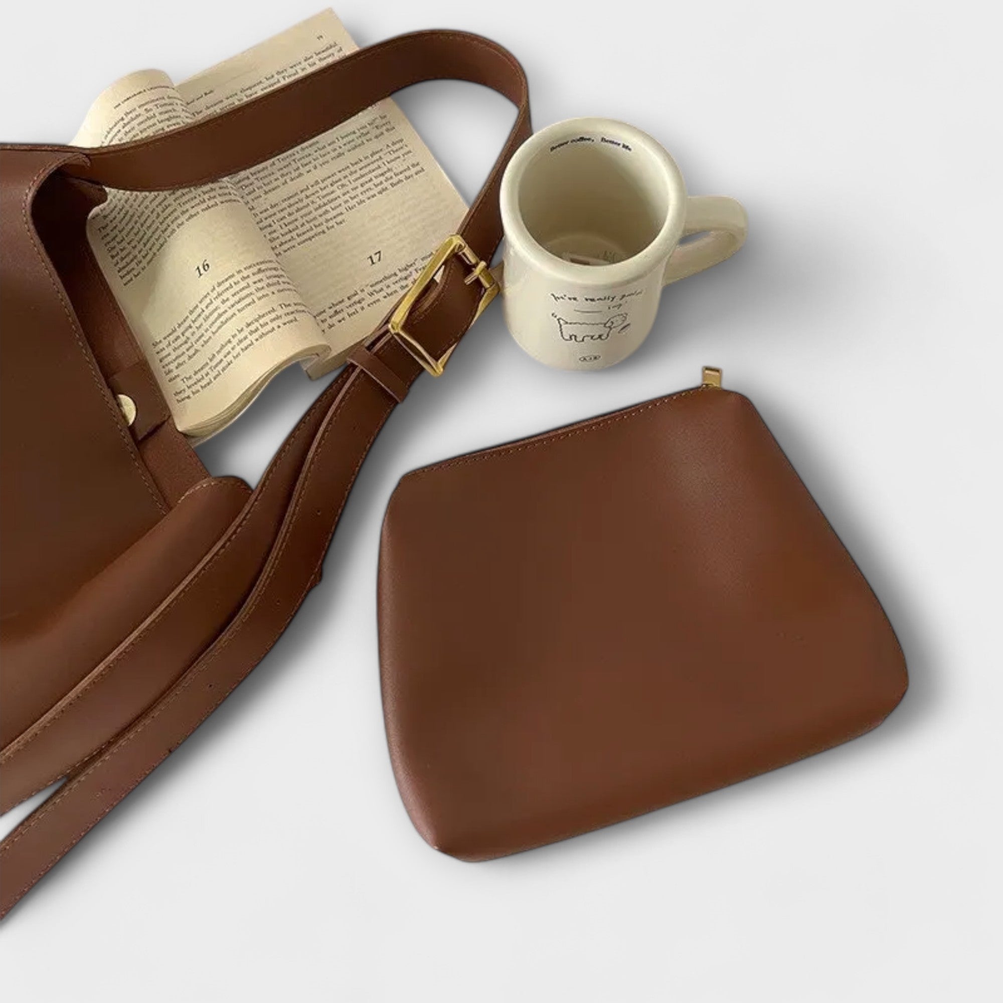 Aurellia. – Borsa a Spalla in Pelle Elegante