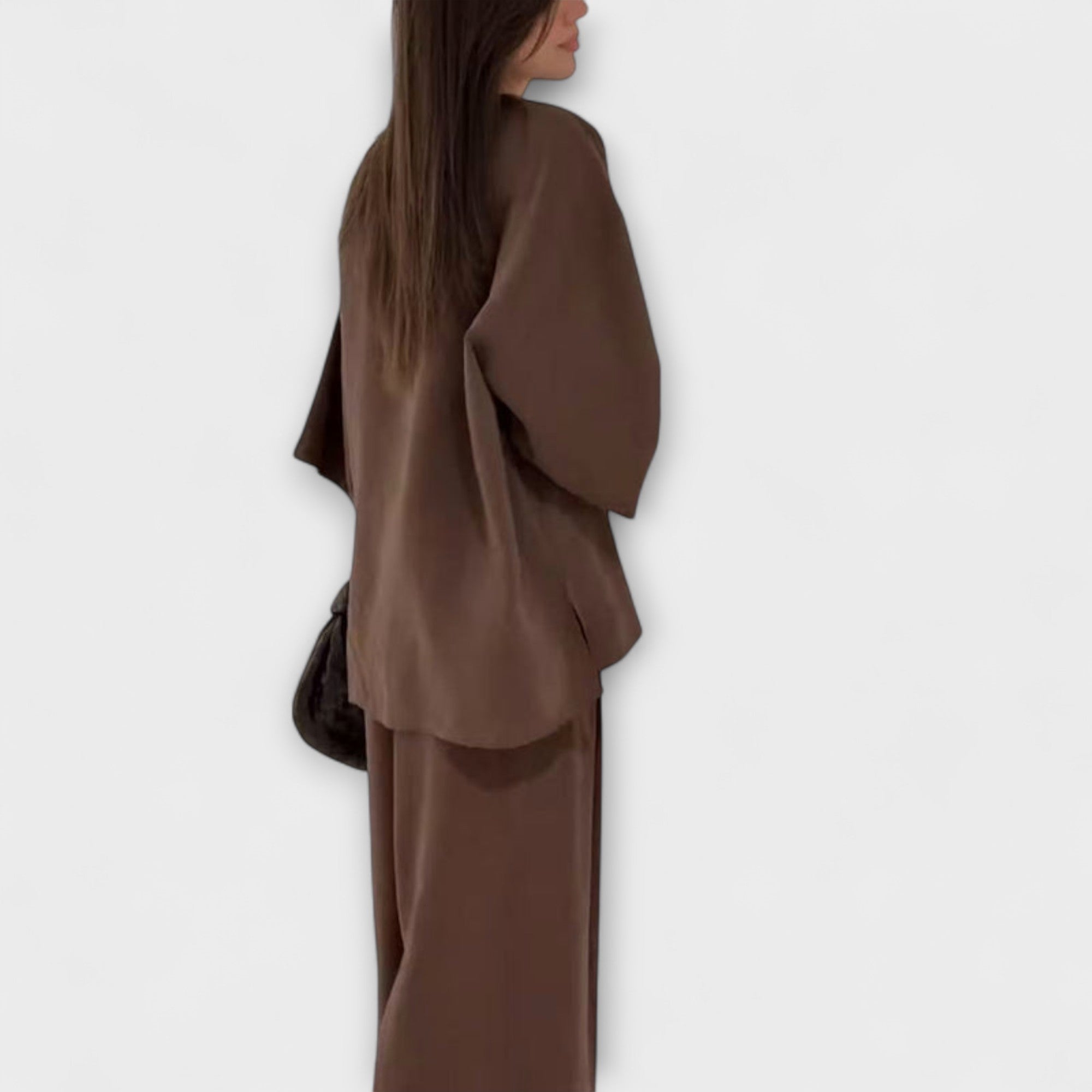 Jacqueline - Top e Pantaloni Casual a V