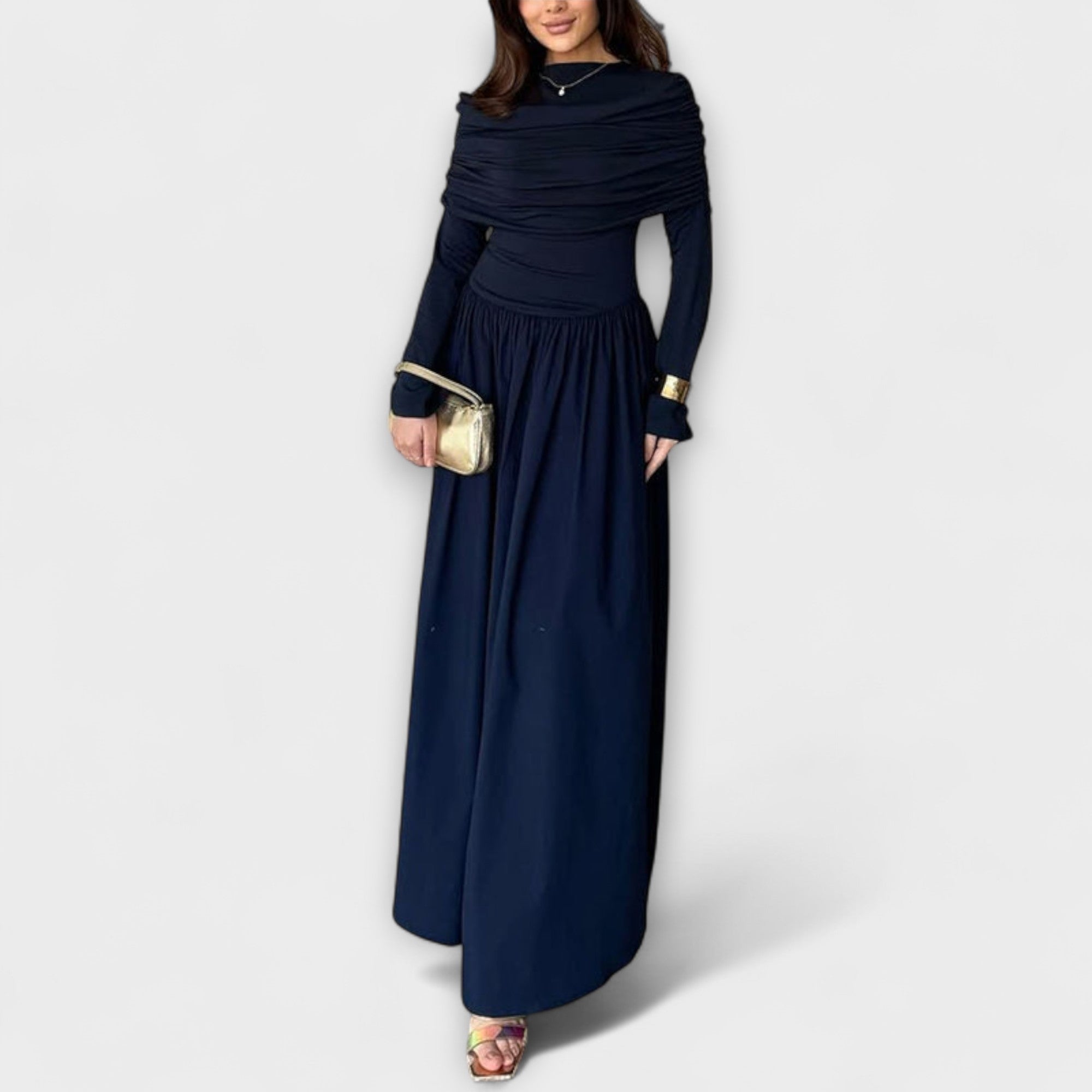 Jessica - Abito Plissettato Relaxed