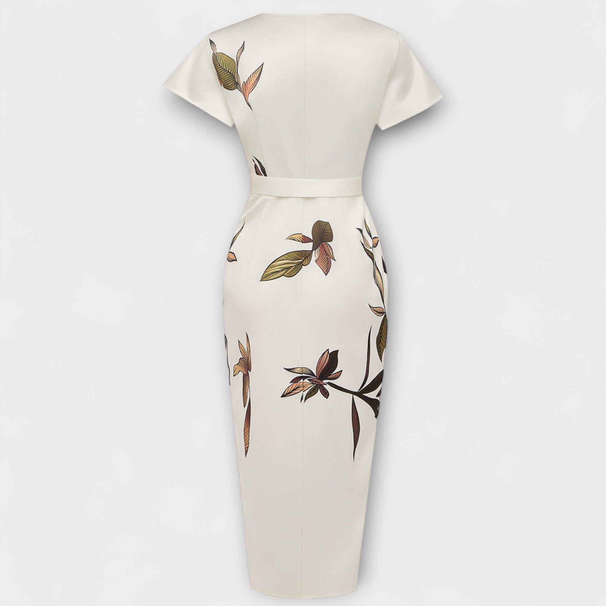 Abito avvolgente in satin