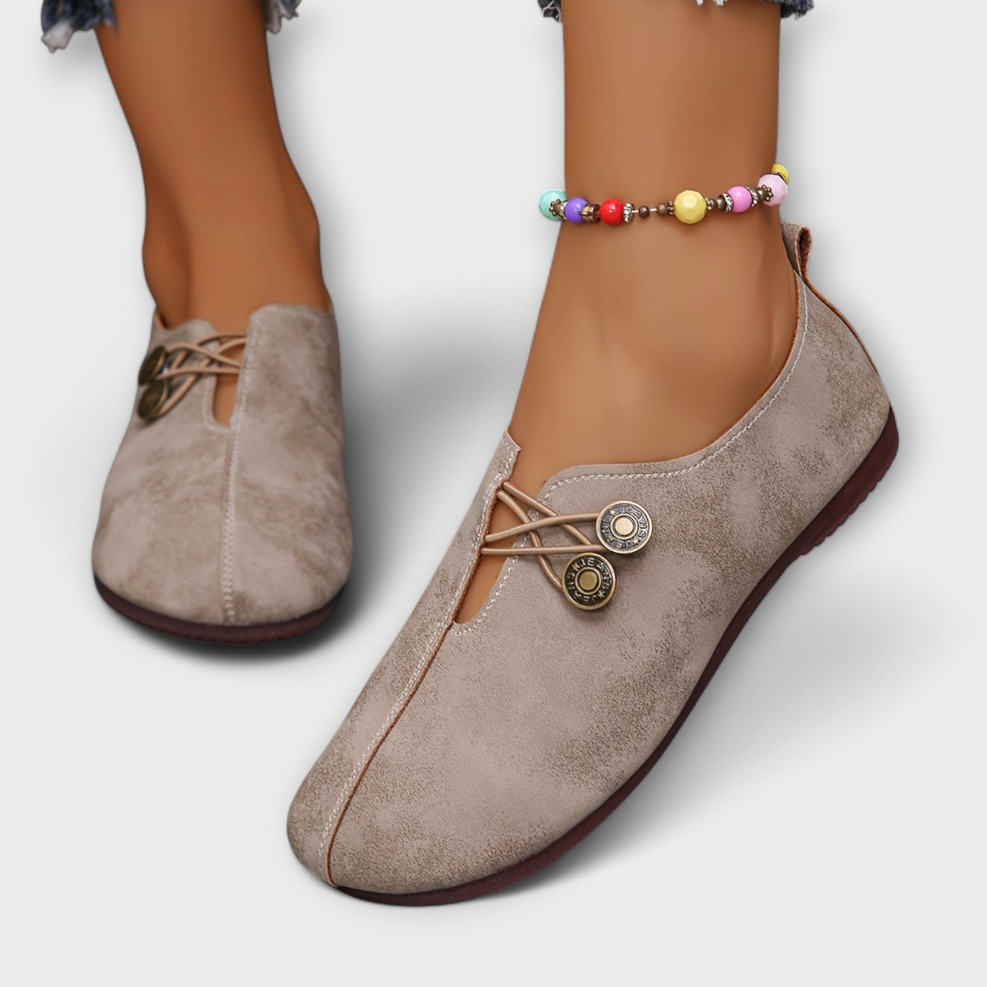 Noira - Mocassino in Pelle Suede