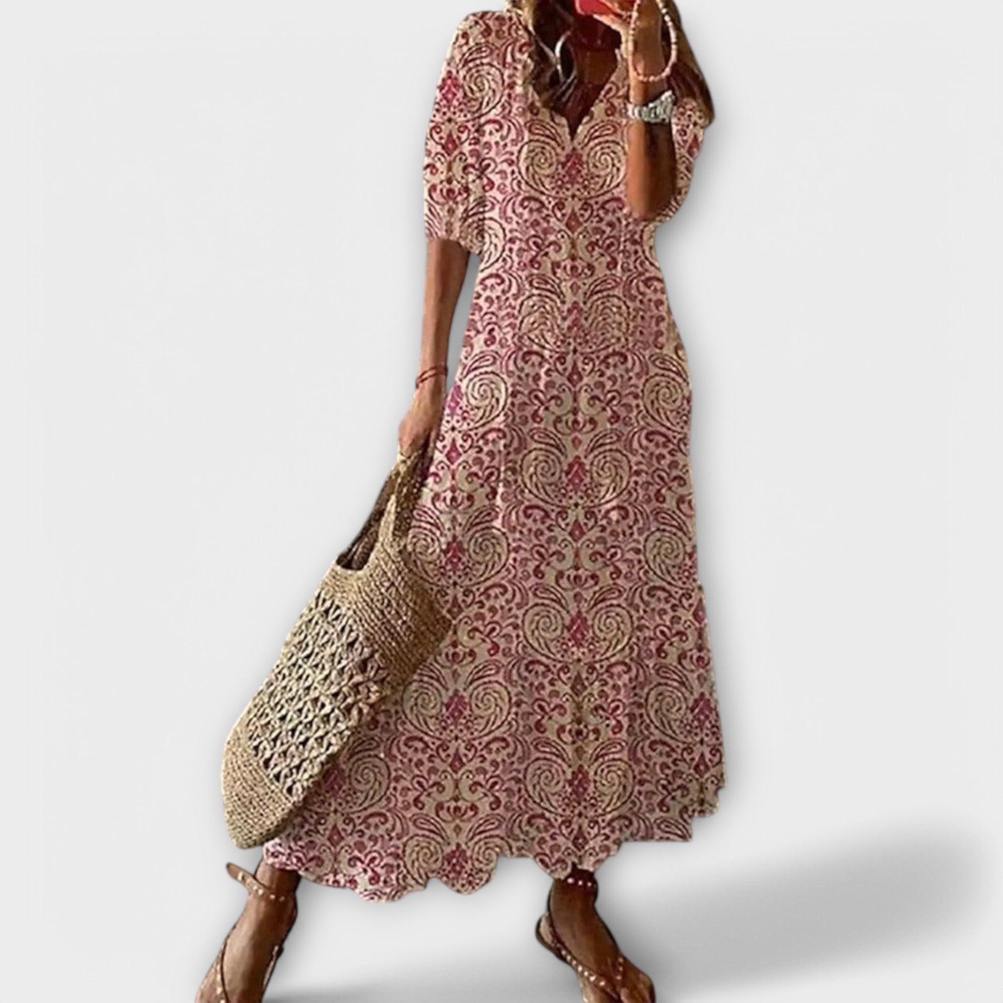 Bettina - Abito Maxi Bohemien