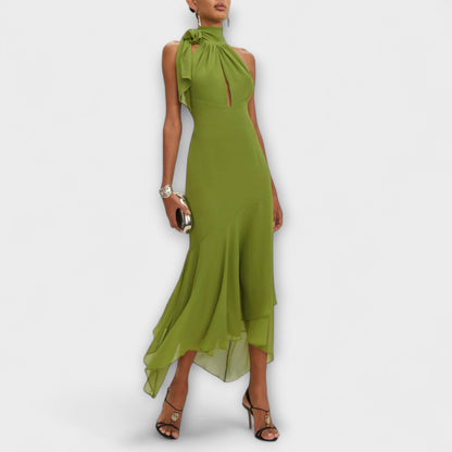 Elodie - Abito Maxi Asimmetrico Chic