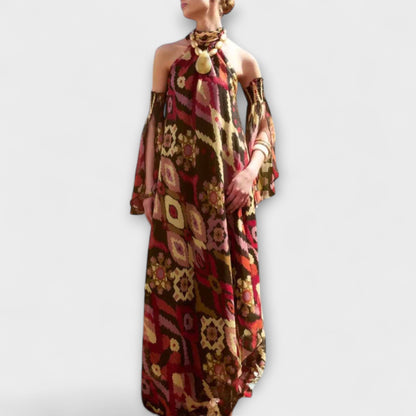 Monroe - Vestito Maxi in Stile Bohemien