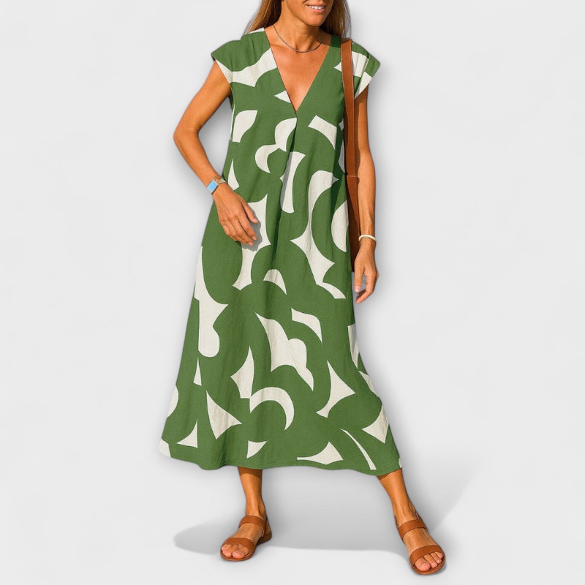 Linae – Abito Leggero con Scollatura a V