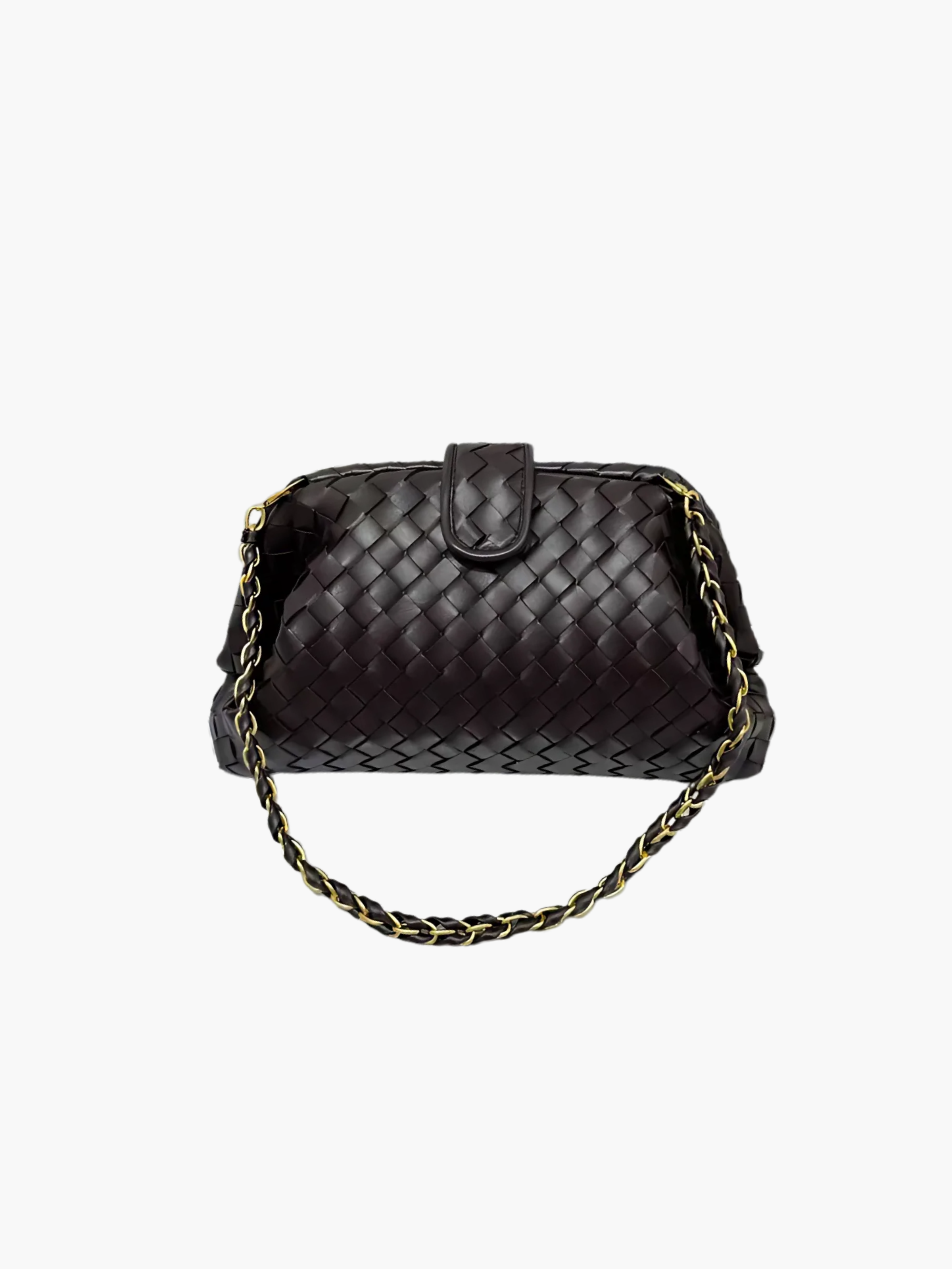 Clutch Intrecciato in Cipresso