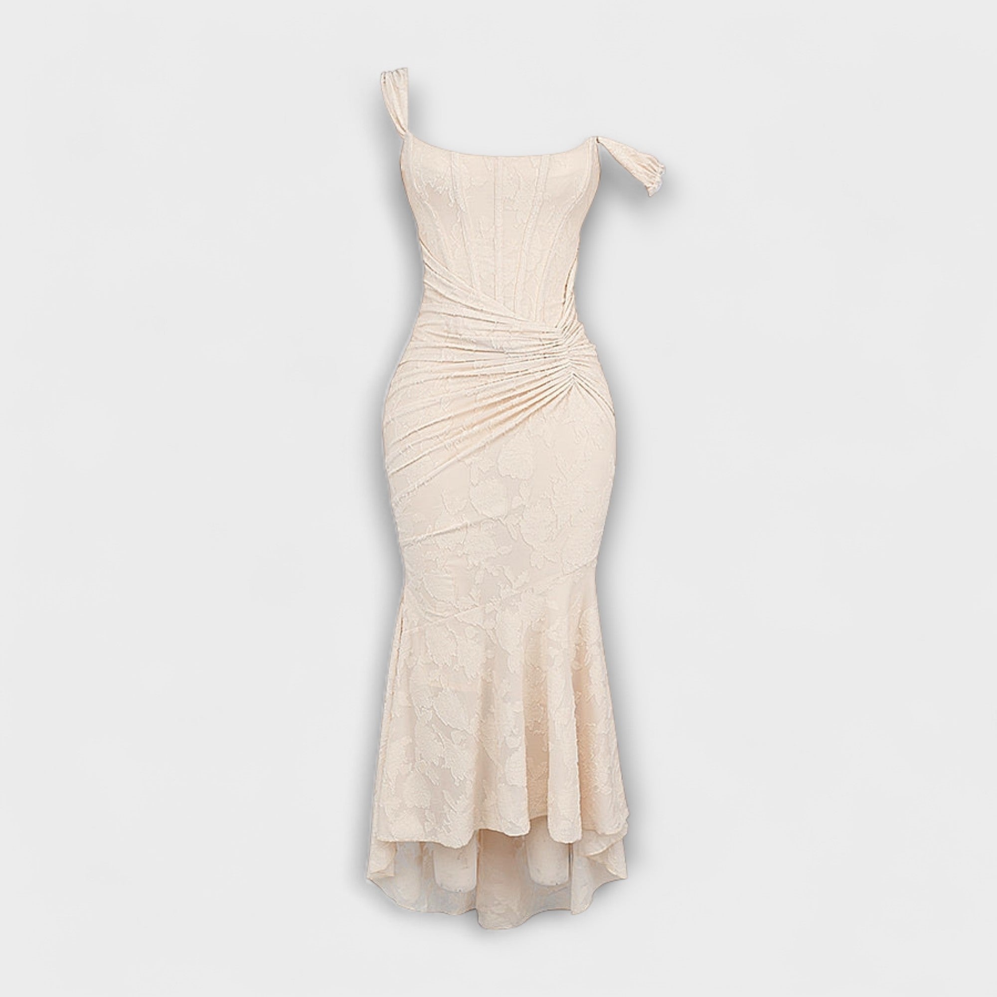 Renske - Abito Lungo con Corsetto Elegante e Sofisticato