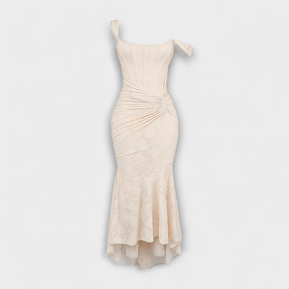 Renske - Abito Lungo con Corsetto Elegante e Sofisticato