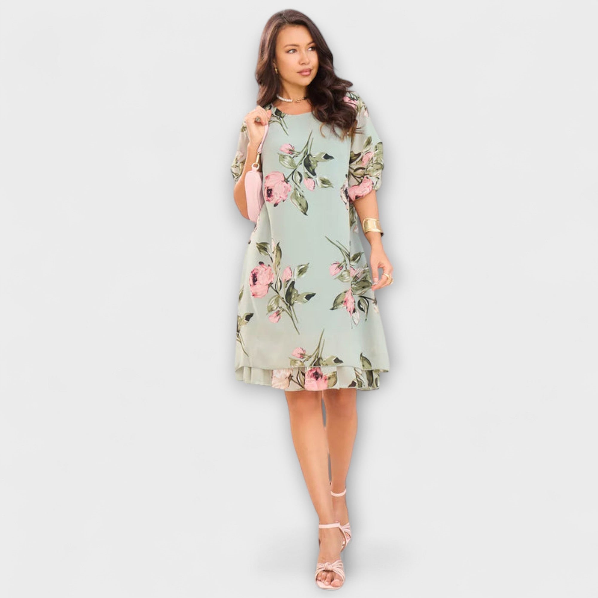 Melin - Abito Elegante in Chiffon