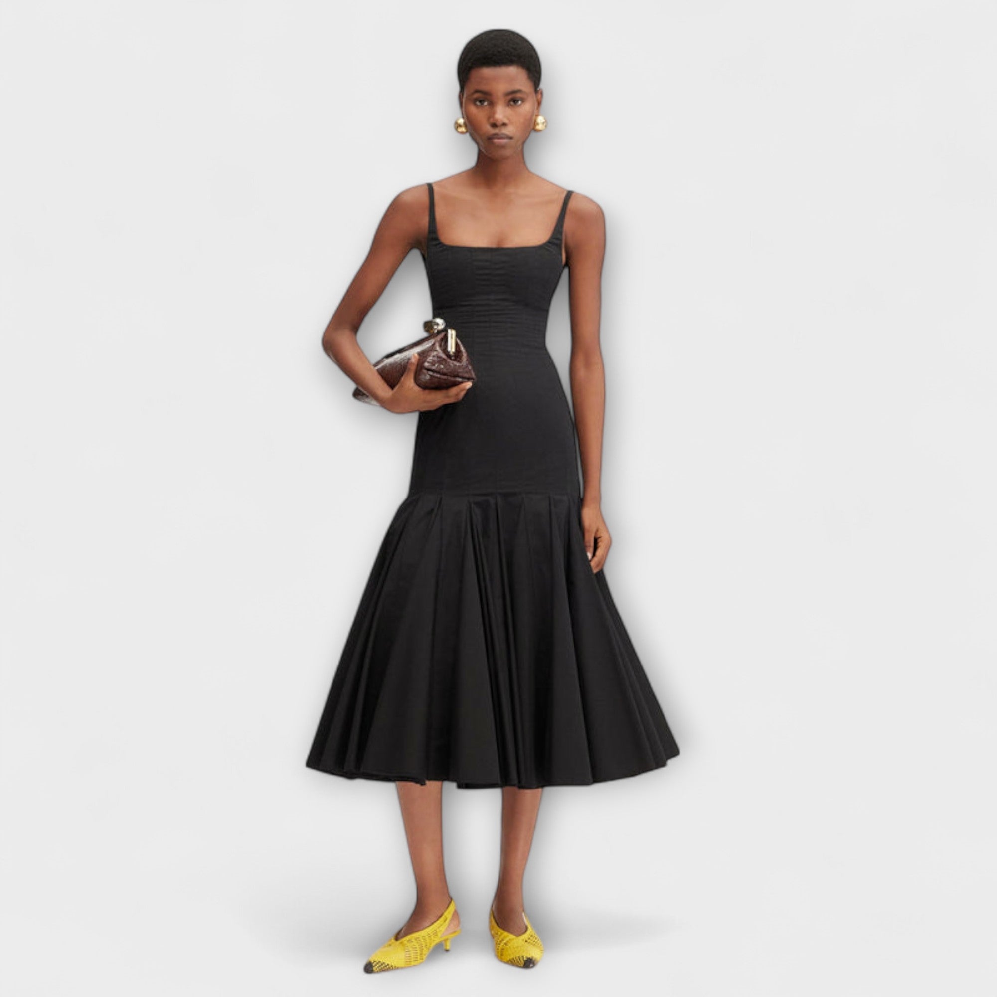 Cassie - Abito Midi Ispirato all'Agave