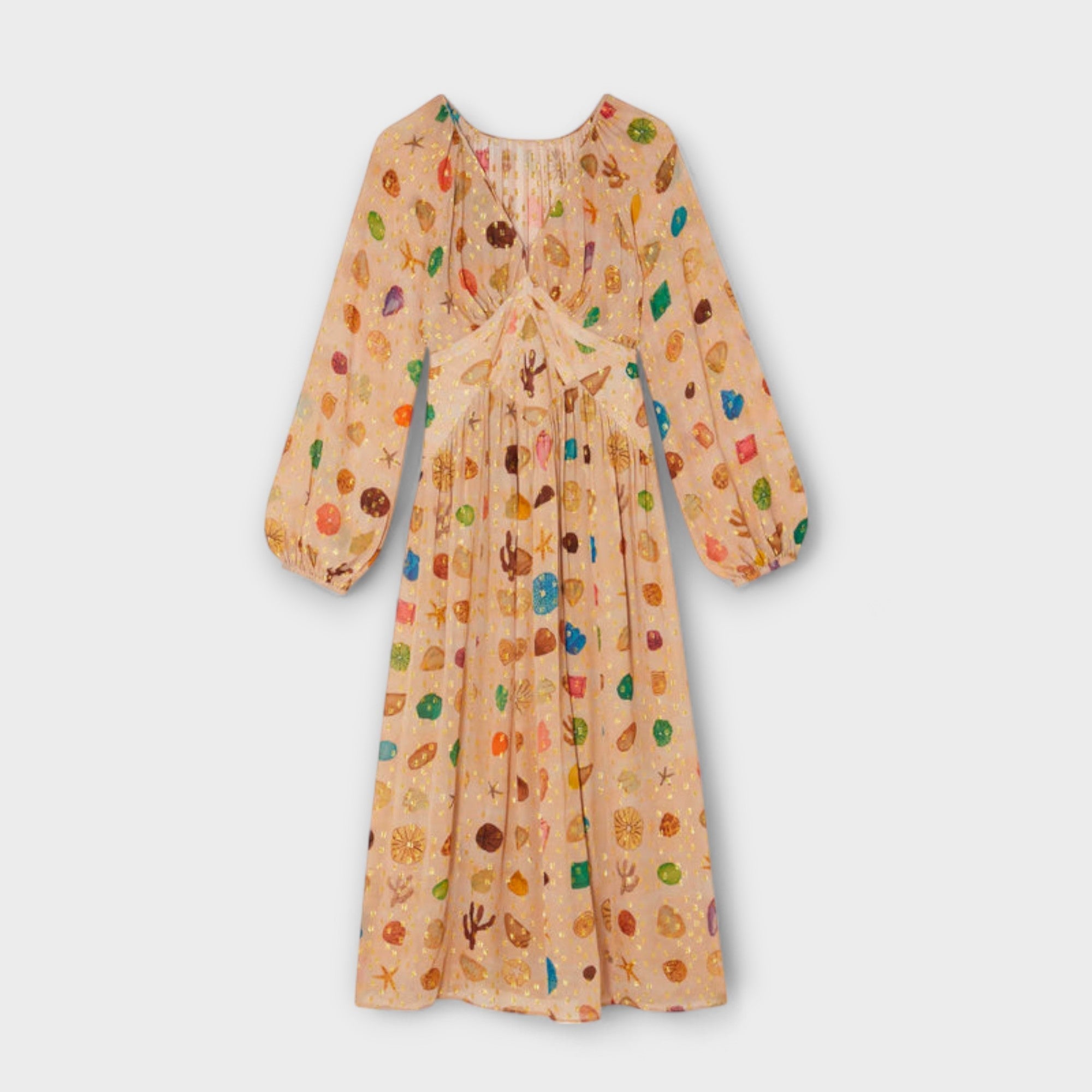 Lauren - Abito in Stampa Conchiglia Petite