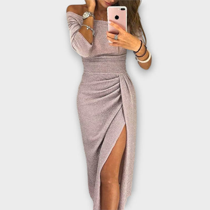 Lena - Abito Elegante Off-Shoulder