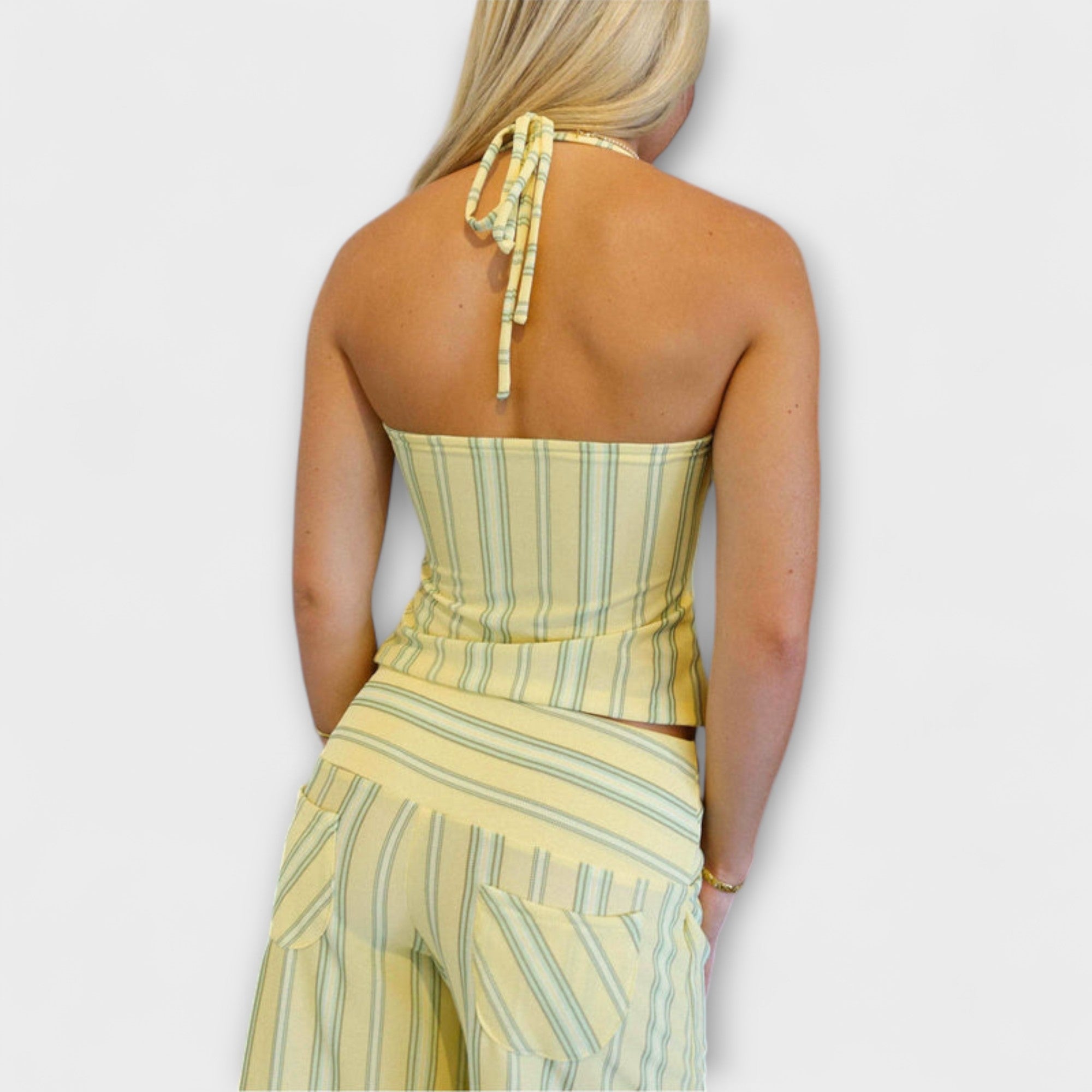 Anastasia - Ensemble di Pantaloni Striped Classici