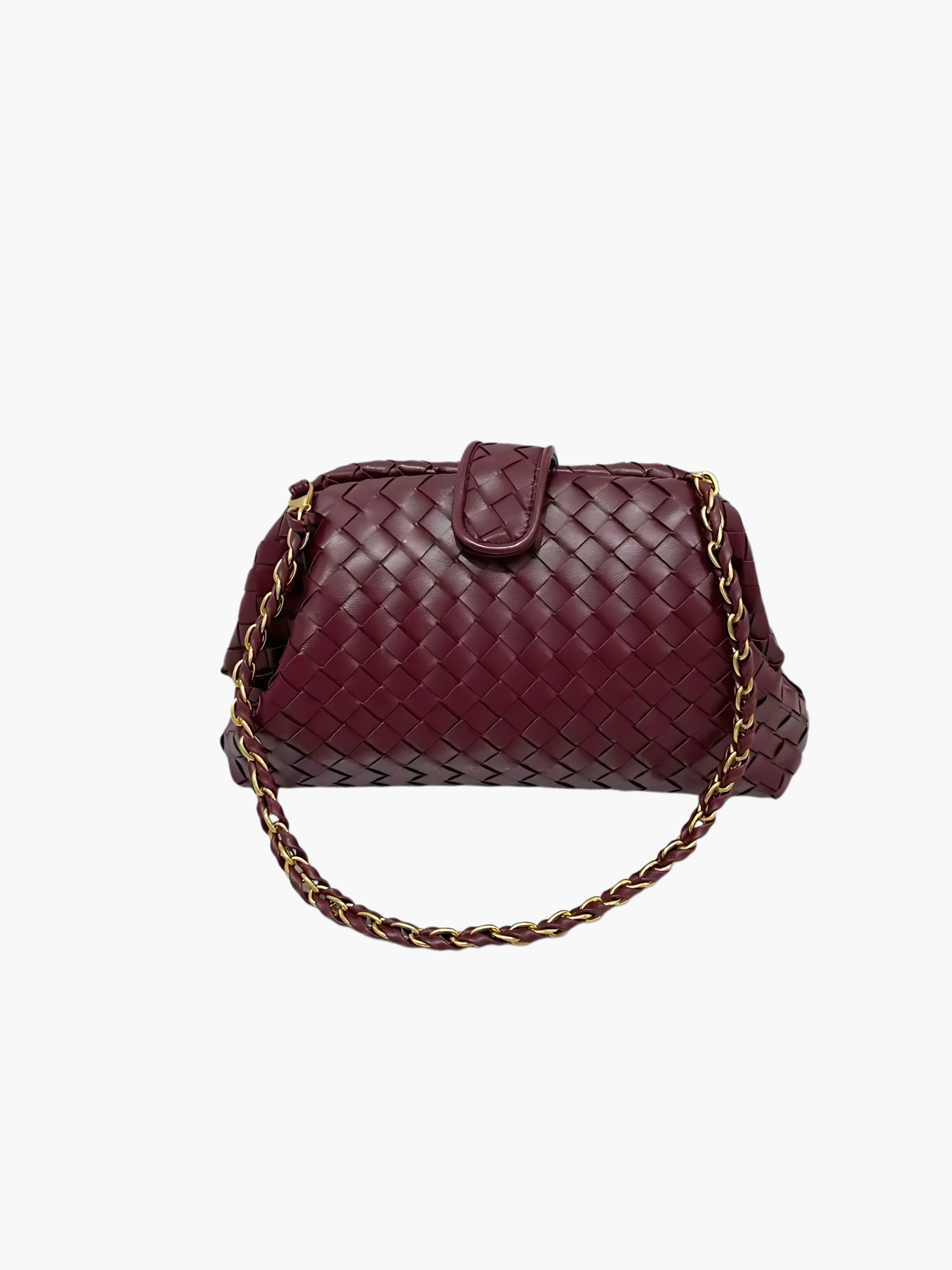 Clutch Intrecciato in Cipresso