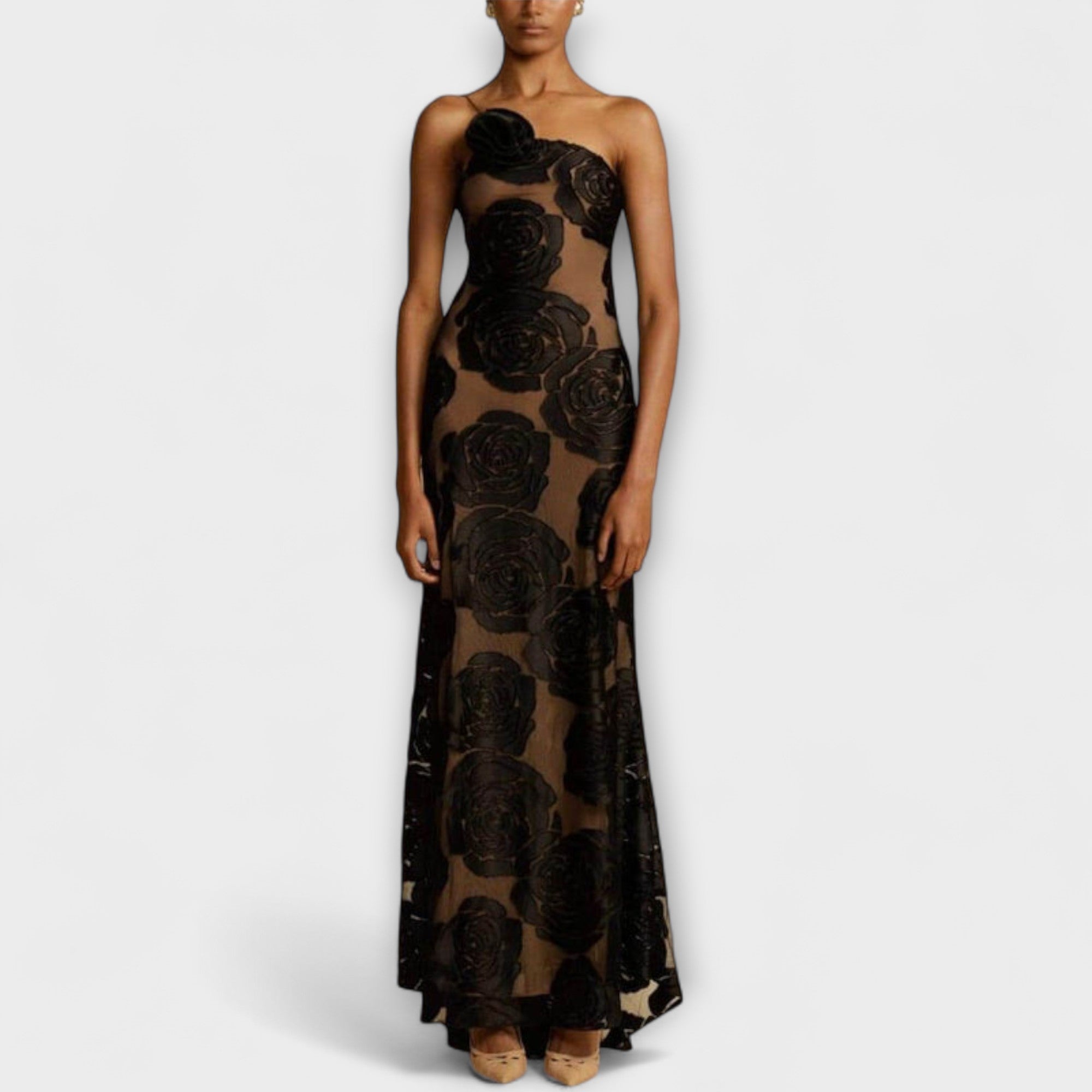 Sara - Abito Maxi Floreale