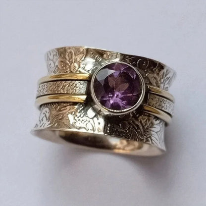 Anello di Meditazione in Cristallo Bohemien
