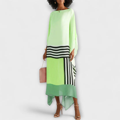 Elenora - Kaftano Geometrico a Taglio Locker