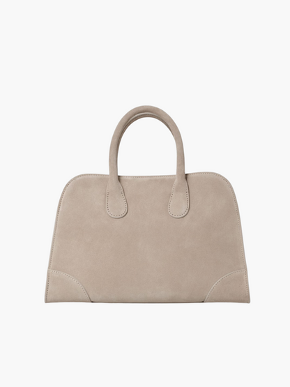 Tote in Suede Serif