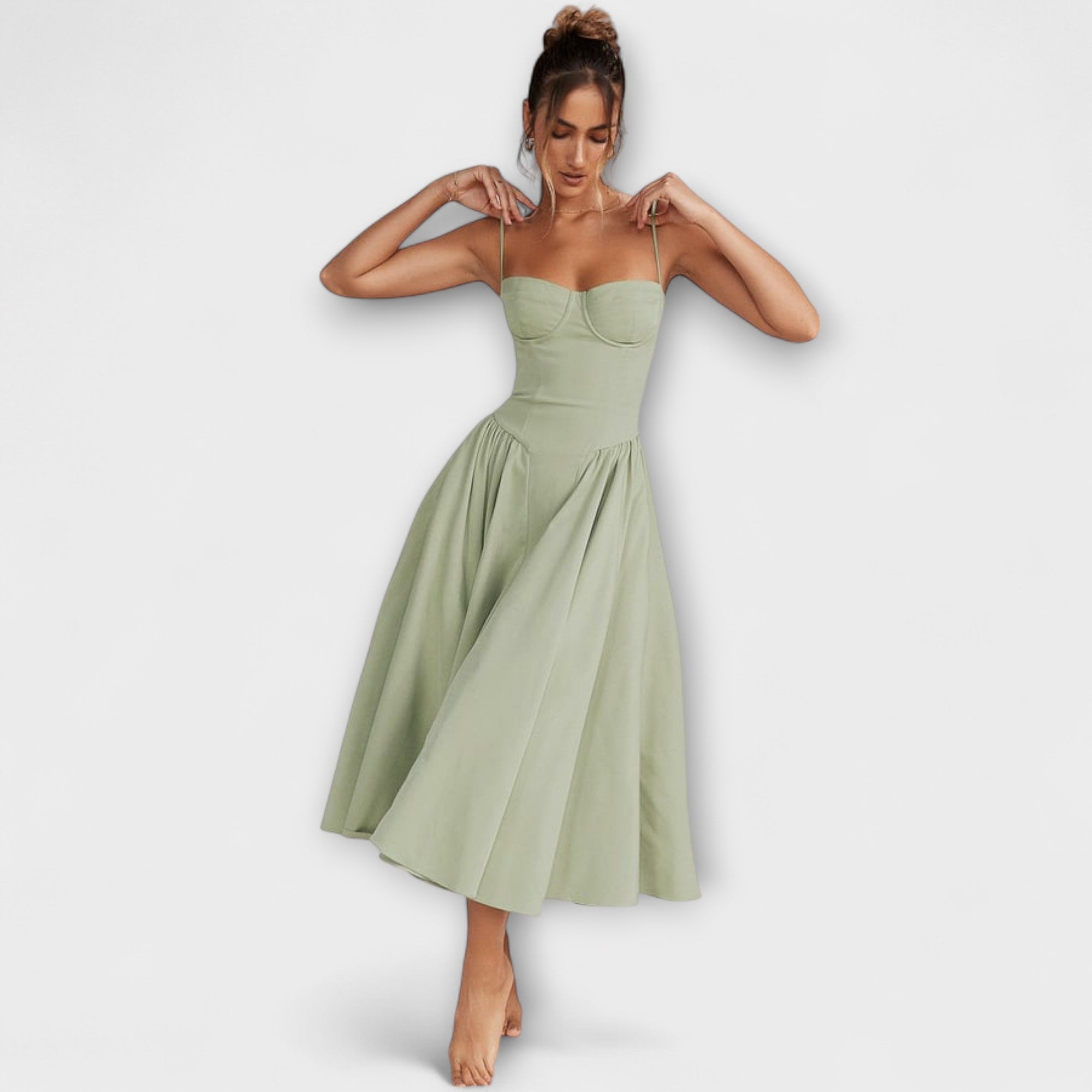 Rosalie - Abito Corsetto Senza Maniche Elegante