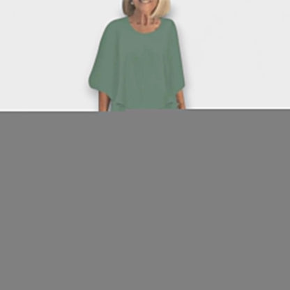 Rosamund - Set Moderno con Blusa Comoda e Pantaloni