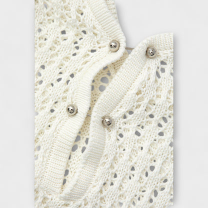 Anne - Vestito da Spiaggia White Luna