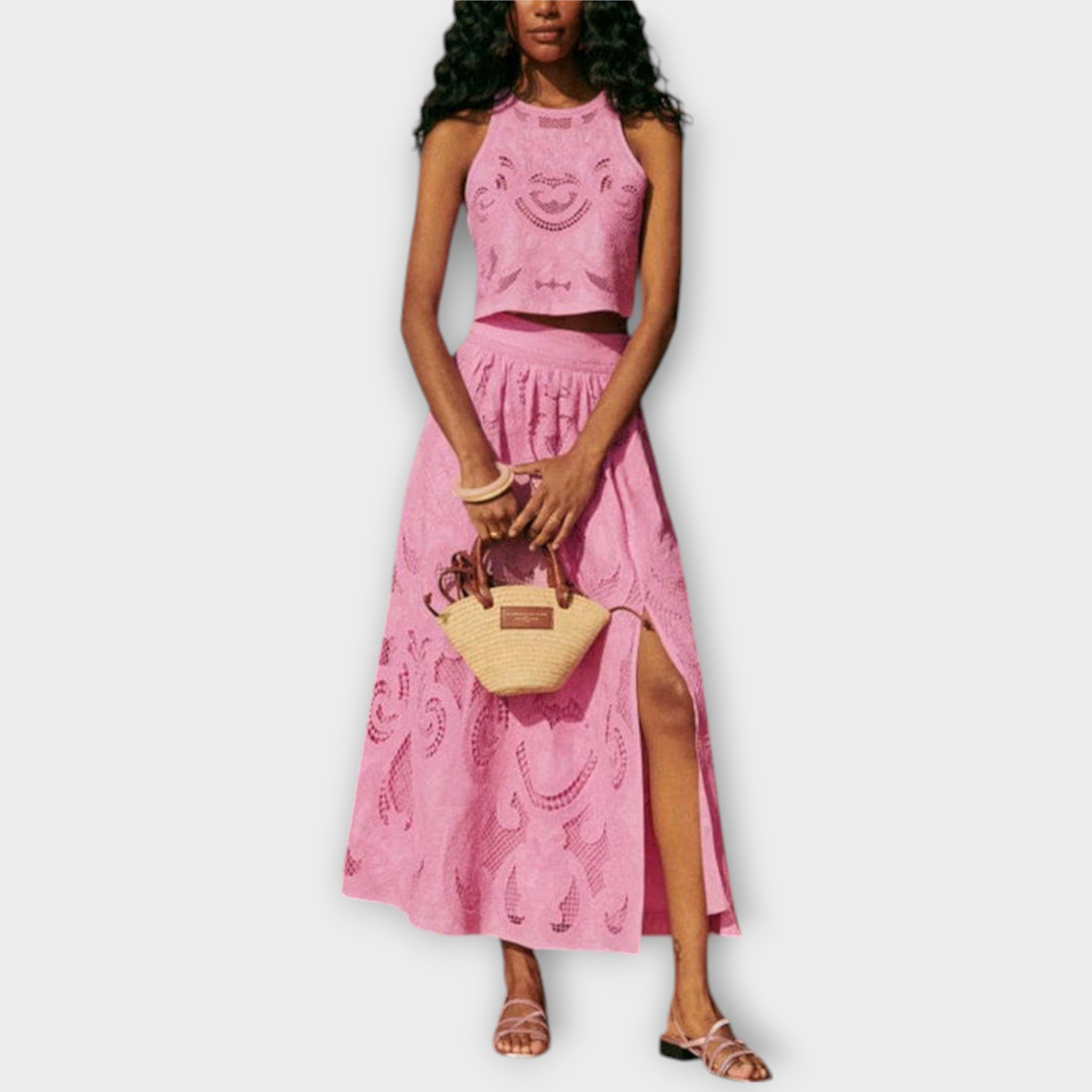 Milla - Set di pizzo con ritagli mozzafiato