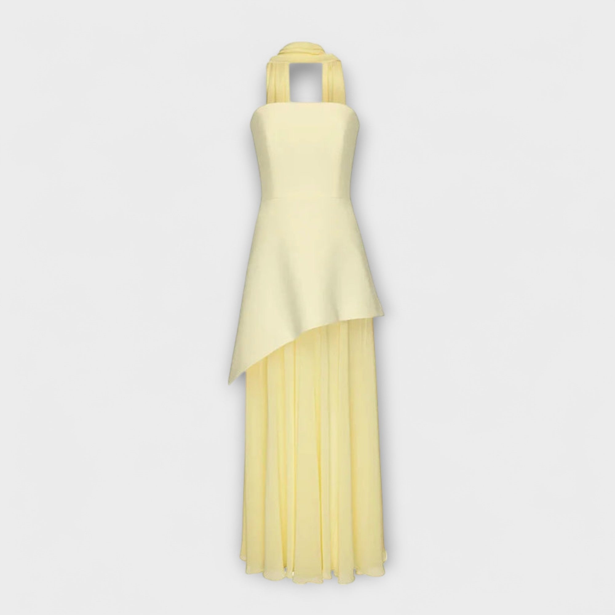 Goldie - Abito Maxi in Chiffon
