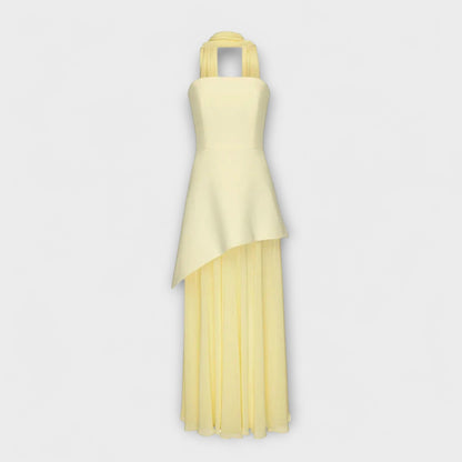 Goldie - Abito Maxi in Chiffon
