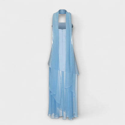 Goldie - Abito Maxi in Chiffon