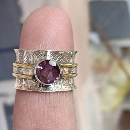 Anello di Meditazione in Cristallo Bohemien