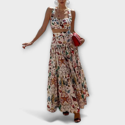 Heather - Set Gonna Due Pezzi Elegante