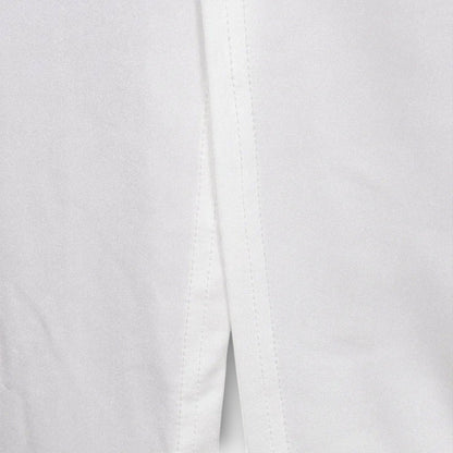 Selah - Abito Bianco a Maniche Lunghe con Taglio in Vita e Accenti di Strass