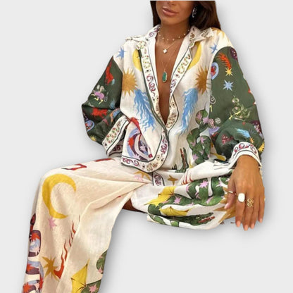 Stella - Elegante Completo Donna a Due Pezzi